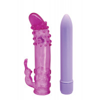 Вибромассажер с насадкой DUO TOUCH