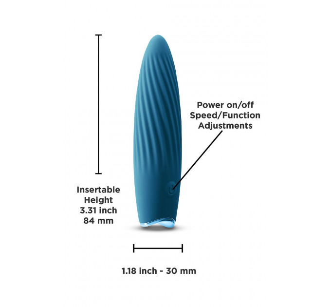 Вибропуля NS Novelties REVEL KISMET TEAL