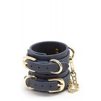 Оковы BONDAGE COUTURE WRIST CUFF BLUE