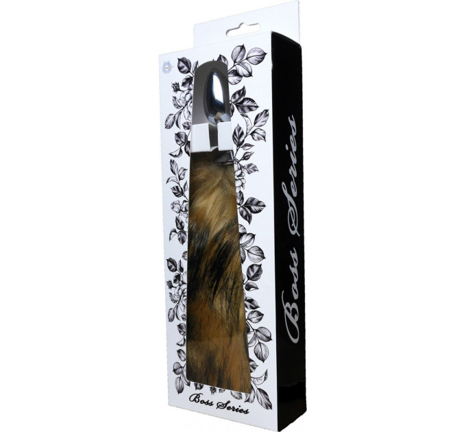 Анальна пробка з хвостом Boss of toys Fox TAIL-Brown XL