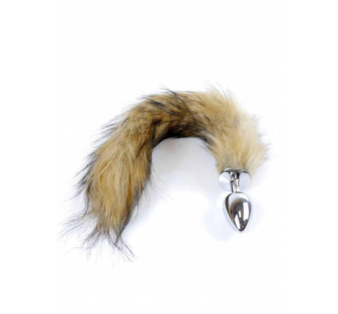 Анальна пробка з хвостом Boss of toys Fox TAIL-Brown XL