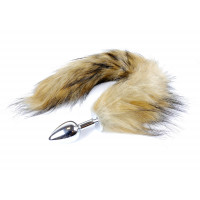 Анальна пробка з хвостом Boss of toys Fox TAIL-Brown XL