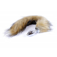 Анальна пробка з хвостом Boss of toys Fox TAIL-Brown XL
