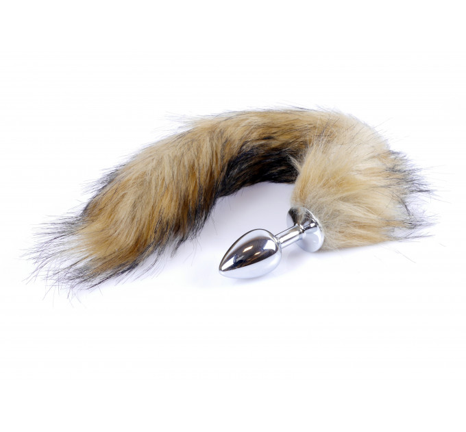 Анальна пробка з хвостом Boss of toys Fox TAIL-Brown XL