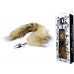 Анальна пробка з хвостом Boss of toys Fox TAIL-Brown XL
