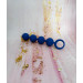 Анальные бусы Loveshop Anal Chain Blue 15 см* 2.5 см