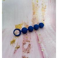 Анальные бусы Loveshop Anal Chain Blue 15 см* 2.5 см