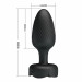 Анальний вібратор PRETTY LOVE Osborn з LED-підсвічуванням, 9.8 см