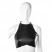 Бюстье из натуральной кожи Candy Hero Armor 2 черный, размер 46-48 (M-XL)