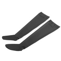 Чулки эластичные Star Night с имитацией кожи, черные, XS-M