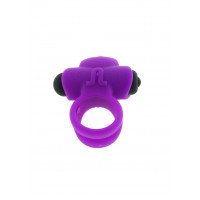 Эрекционное кольцо Adrien Lastic Bullet Lastic Ring с вибрацией