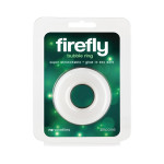 Эрекционное кольцо светящееся в темноте NS Novelties Firefly белое