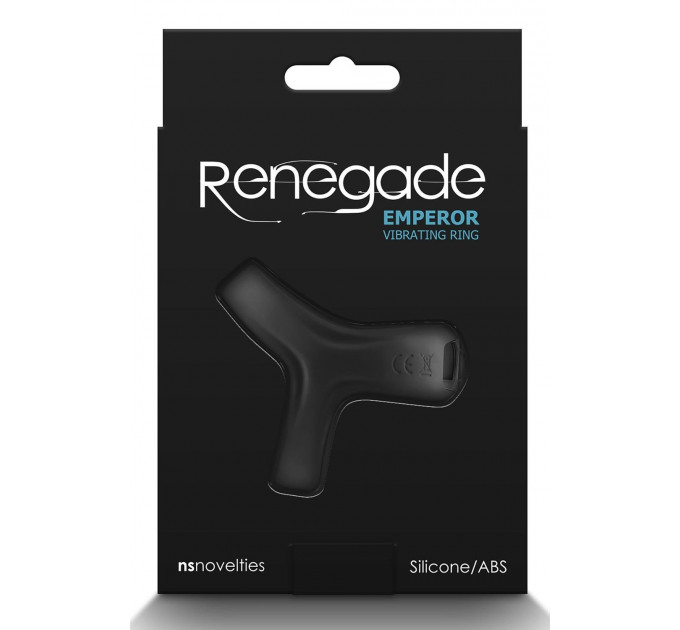 Ерекційне віброкільце NS Novelties Renegade, чорне