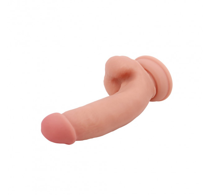 Фаллоимитатор из жидкого силикона Chisa Pure Naturally 6.9 реалистичный, бежевый