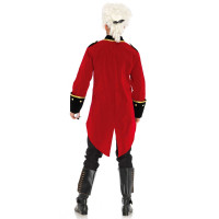 Чоловічий костюм капітана M/L, Leg Avenue, 2 предмети, червоний