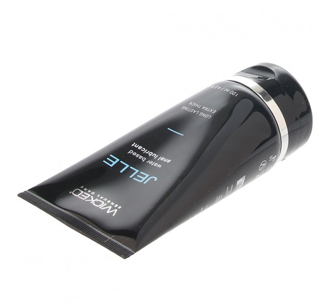Лубрикант анальний Wicked Jelle на водній основі, 120ML