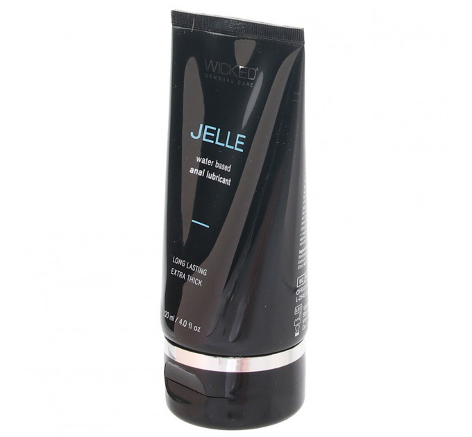 Лубрикант анальний Wicked Jelle на водній основі, 120ML
