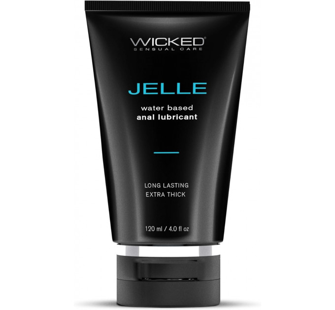 Лубрикант анальний Wicked Jelle на водній основі, 120ML