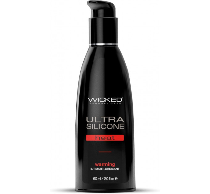 Лубрикант силиконовый WICKED ULTRA HEAT SILICONE LUBE 60ML Лубрикант силиконовый WICKED ULTRA HEAT SILICONE LUBE 60ML