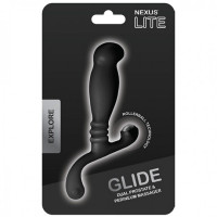 Массажер простаты Nexus Glide черный, 10 х 2.8 см