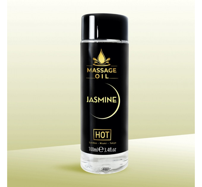 Масажна олія HOT Massage Oil Jasmin з ароматом жасмину, 100 мл