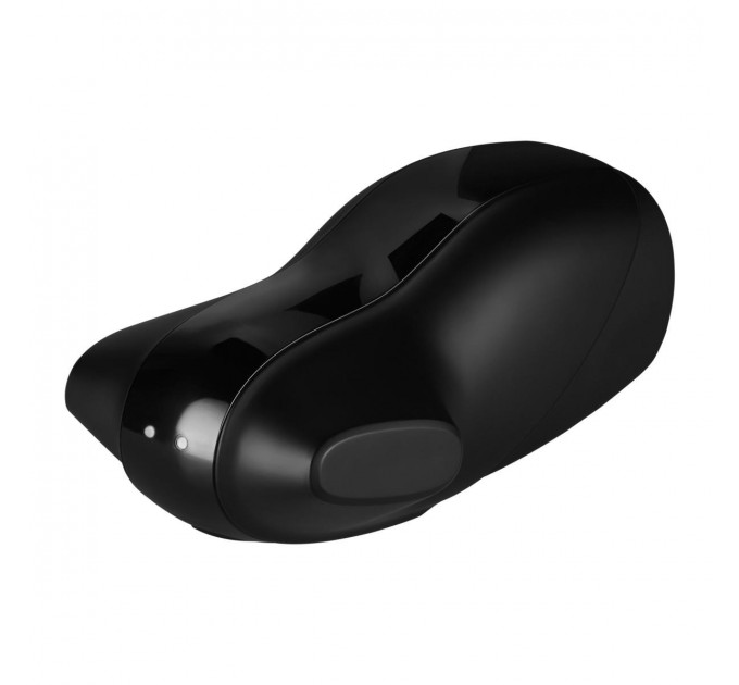 Мастурбатор с вибрациями в элегантном дизайне Satisfyer Men Vibration, черный