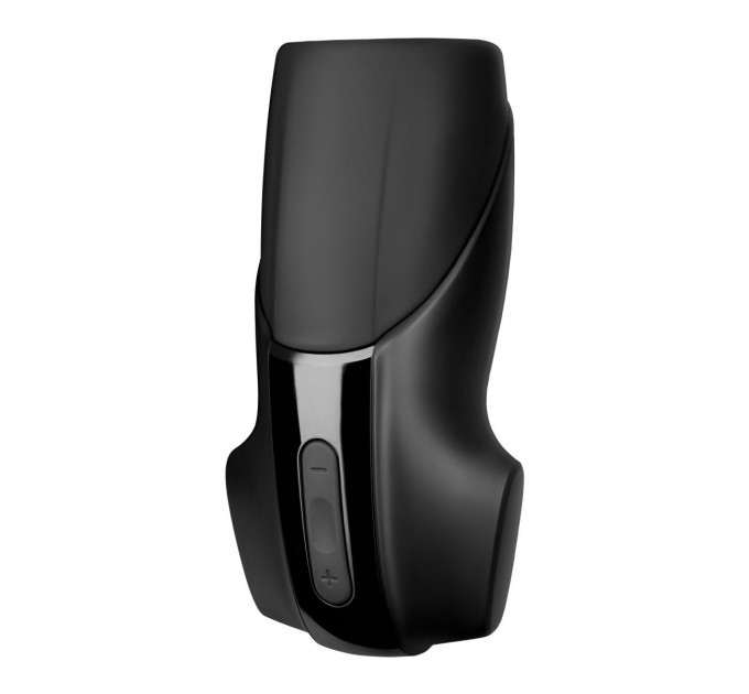 Мастурбатор с вибрациями в элегантном дизайне Satisfyer Men Vibration, черный