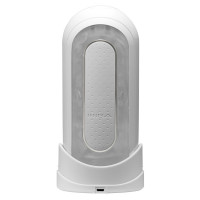 Мастурбатор нереалистичный с вибрацией Tenga Flip Zero белый Мастурбатор нереалистичный с вибрацией Tenga Flip Zero белый