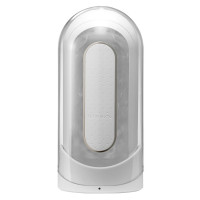 Мастурбатор нереалістичний із вібрацією Tenga Flip Zero білий
