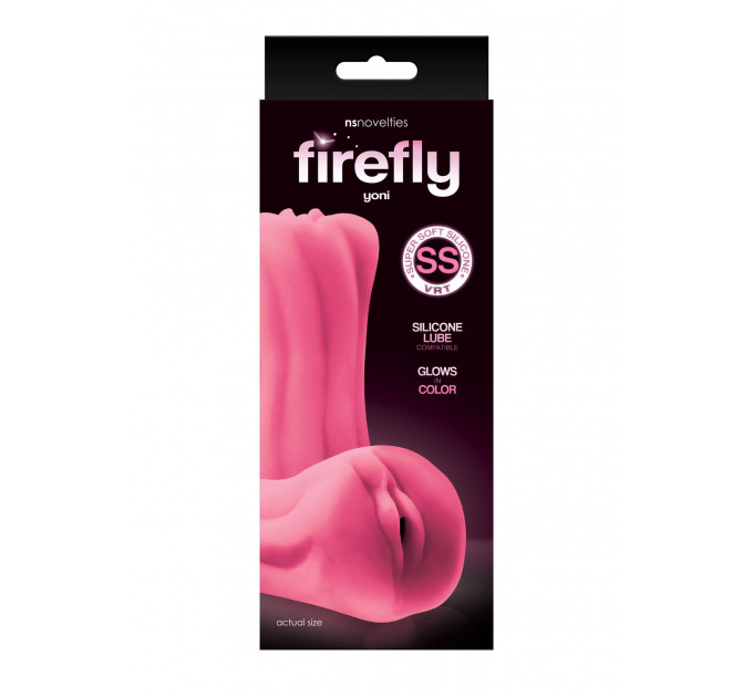 Мастурбатор вагина светящийся в темноте Firefly Yoni NS Novelties