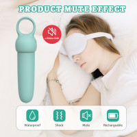 Міні-вібратор Every Night Toys Elliot світло-бірюзовий, 10 режимів вібрації