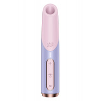 Миниатюрный вакуумный стимулятор клитора Satisfyer Bold Kiss розово-сиреневый