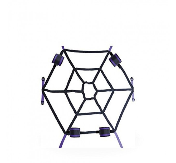 Набір фіксаторів Roоmfun Spider Web Bed у вигляді павутиння на ліжко