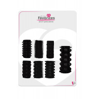 Насадка на пеніс DreamToys All Time Favorites маленька, чорного кольору (ціна за 1 шт.)