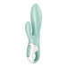 Надувной вибратор-кролик Satisfyer с функцией управления через приложение, мятный