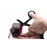 Ножницы для бондажа Bondage Safety Scissor черного цвета, 17.7 см