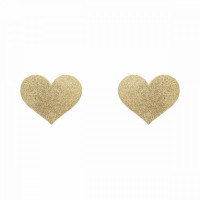 Пестиси у вигляді сердець Bijoux Indiscrets, золотисті