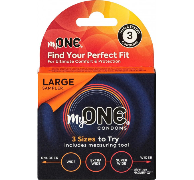 Презерватив большого размера My ONE Large Sampler