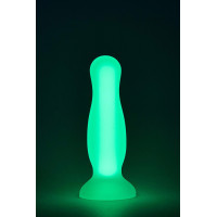 Анальна люмінесцентна пробка Dream Toys RADIANT Glow In The Dark зелена, S