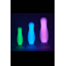 Анальна пробка, що світиться Dream Toys RADIANT SOFT SILICONE GLOW IN THE DARK PLUG SMALL GREEN