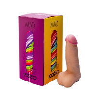 Вибратор реалистичный EGZO MAD Ciberskin Furious Lover на батарейках