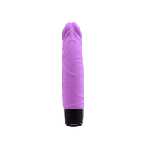 Вибратор силиконовый Chisa M-Mello Thick Realistic, фиолетовый