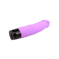 Вибратор силиконовый Chisa M-Mello Thick Realistic, фиолетовый