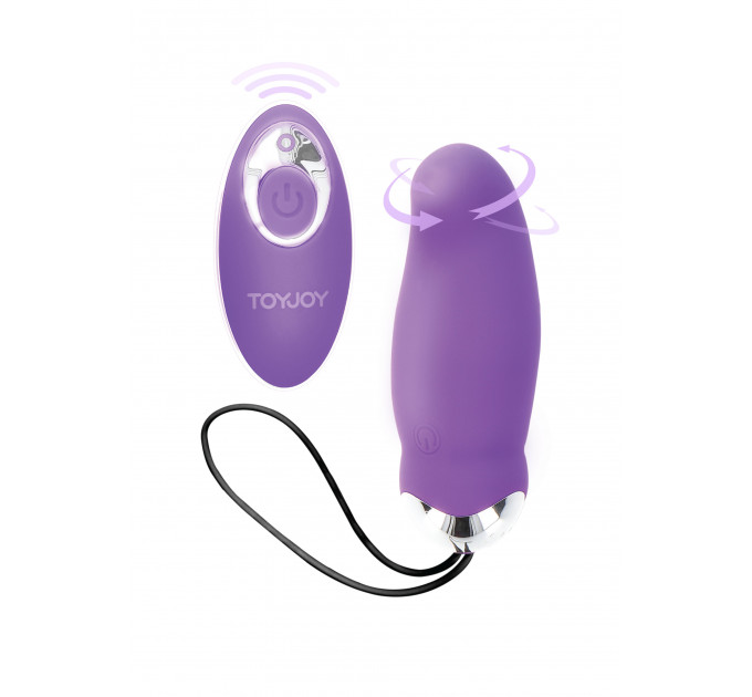 Виброяйцо с ротацией TOY JOY 8.9х3.1 см.