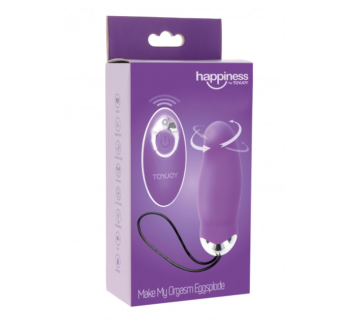 Виброяйцо с ротацией TOY JOY 8.9х3.1 см.
