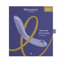 Вібратор для точки G c вакуумною стимуляцією Womanizer OG Lilac