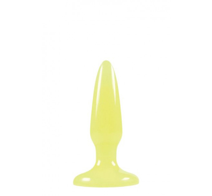 Анальная пробка FIREFLY PLEASURE PLUG MINI YELLOW