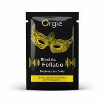 ПРОБНИК/Блеск для губ с вибрацией Orgie Electric Fellatio, 2 мл ПРОБНИК/Блеск для губ с вибрацией Orgie Electric Fellatio, 2 мл