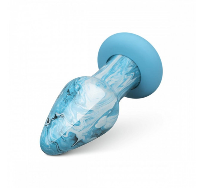 Анальная пробка Gildo - Ocean Curl Glass Butt plug