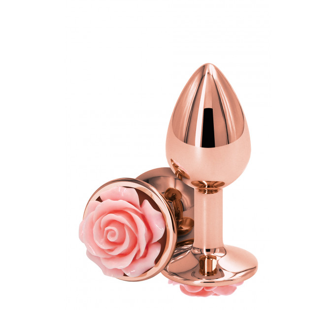 Анальная пробка NS Novelties REAR ASSETS ROSE SMALL PINK